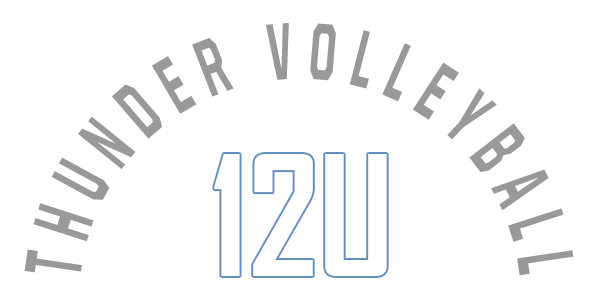 Thunder Volleyball - 6th grade - 12U