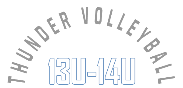 Thunder Volleyball 7th & 8th Grade - 13U-14U